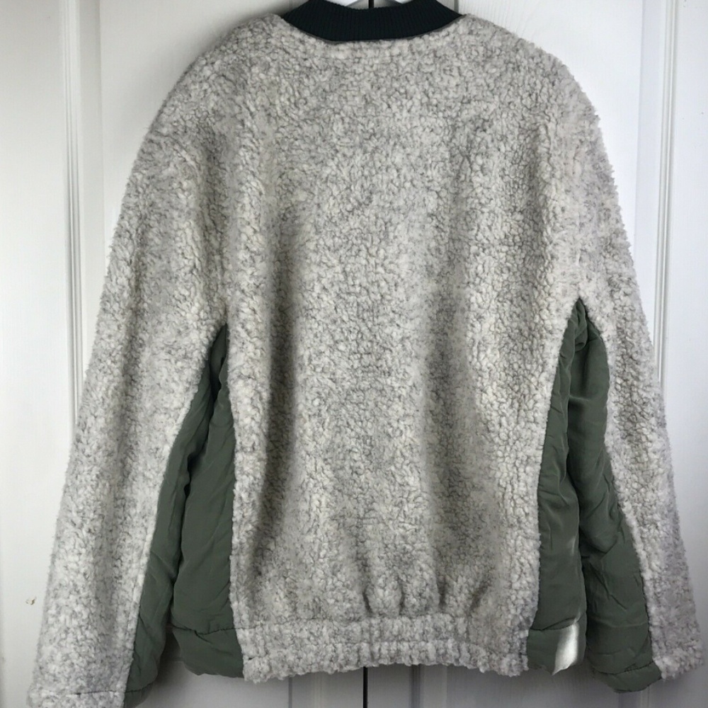 Free People Rivington Sherpa Jacket Desert Combo L - Picture 6 of 7
